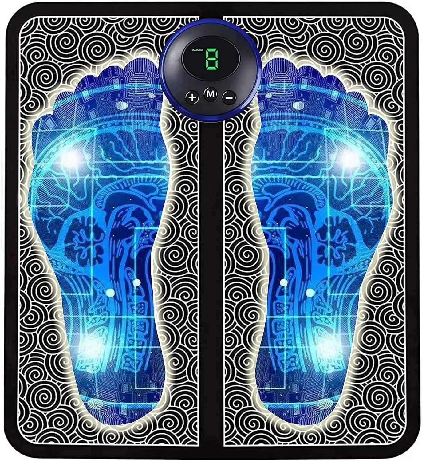 Wireless EMS Foot Massager Mat | Electric Pain Relief & Muscle Relaxation Machine