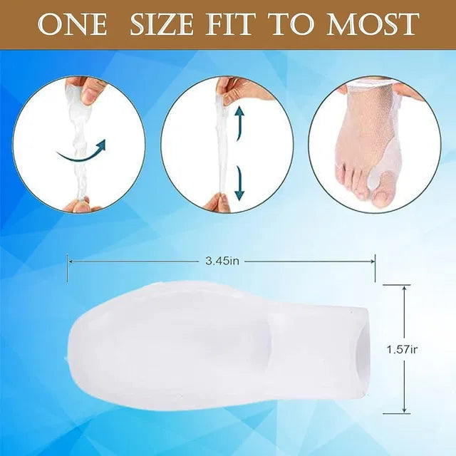 Silicone Toe Corrector Splint for Bunion Relief