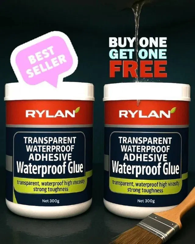 Transparent Waterproof Leak Repair Glue (Pack of 2) | Strong Sealant Adhesive