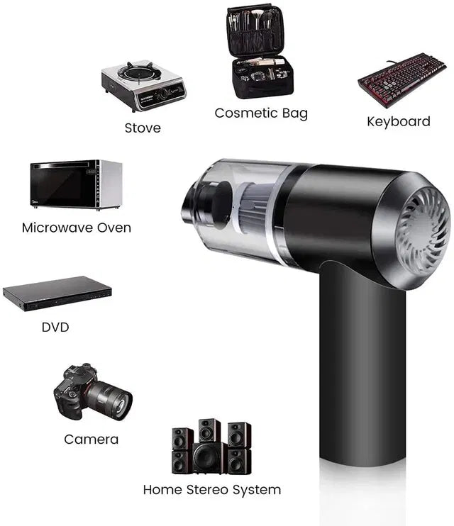 TurboJet Pro™ Cordless Air Duster & Vacuum Cleaner
