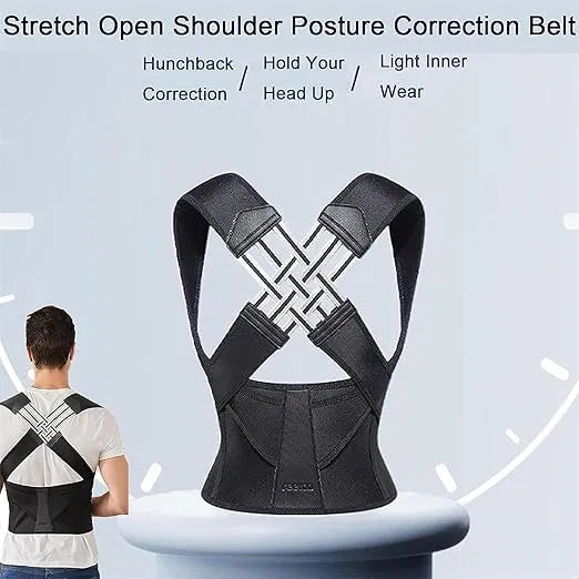 Back Support & Posture Corrector Brace for Men & Women
