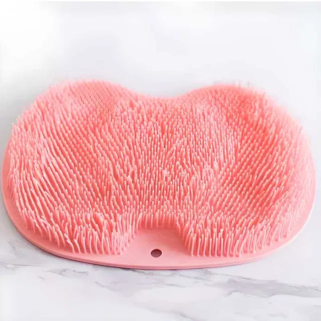 Silicone Multi-Use Bath & Foot Scrubber | Soft Exfoliating Cleaning Brush