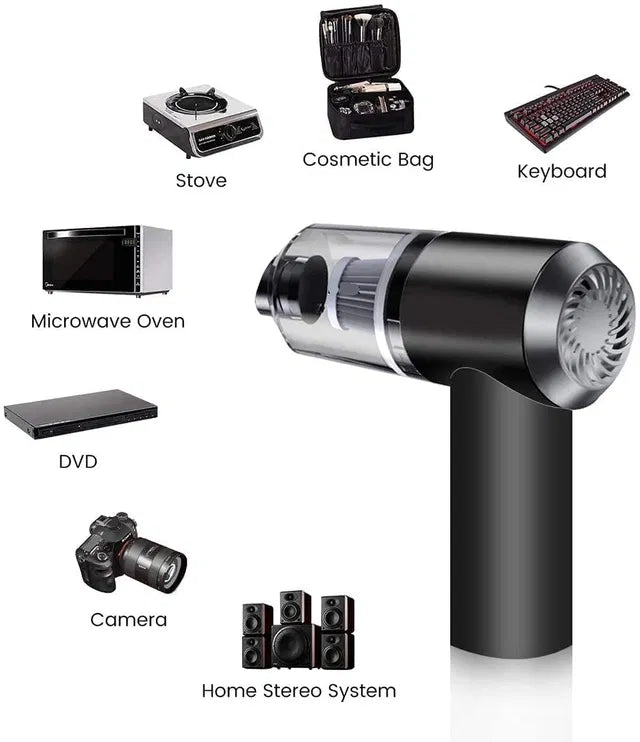 TurboJet Pro™ Cordless Air Duster & Vacuum Cleaner