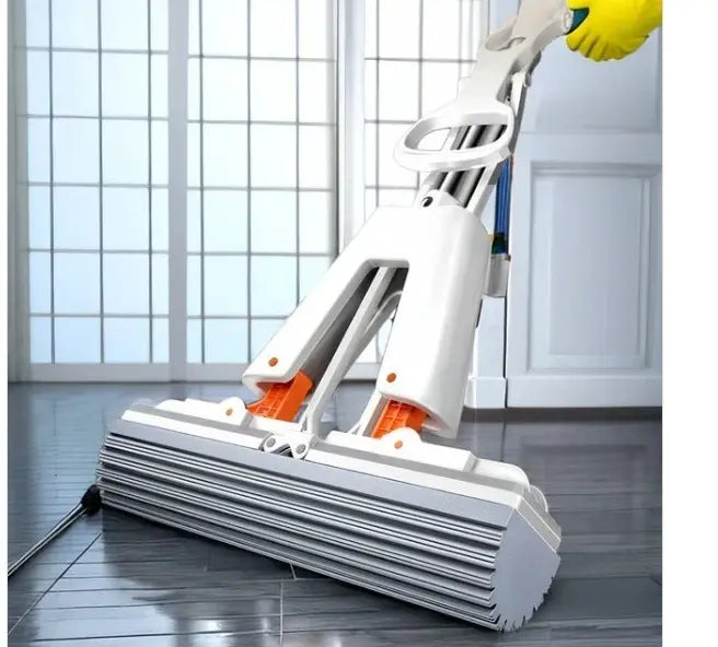 Foldable Floor Cleaning Squeeze Mop Wiper